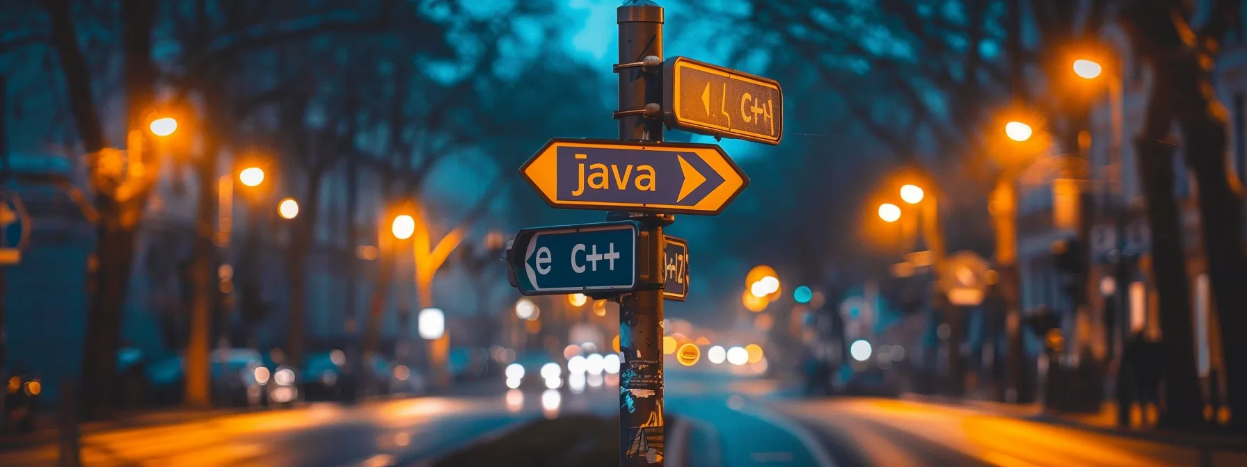 a person standing at a crossroads with a signpost pointing towards