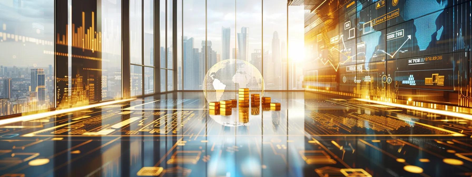 Graph depicting gold's status as a safe haven asset through 2025 and economic trends.