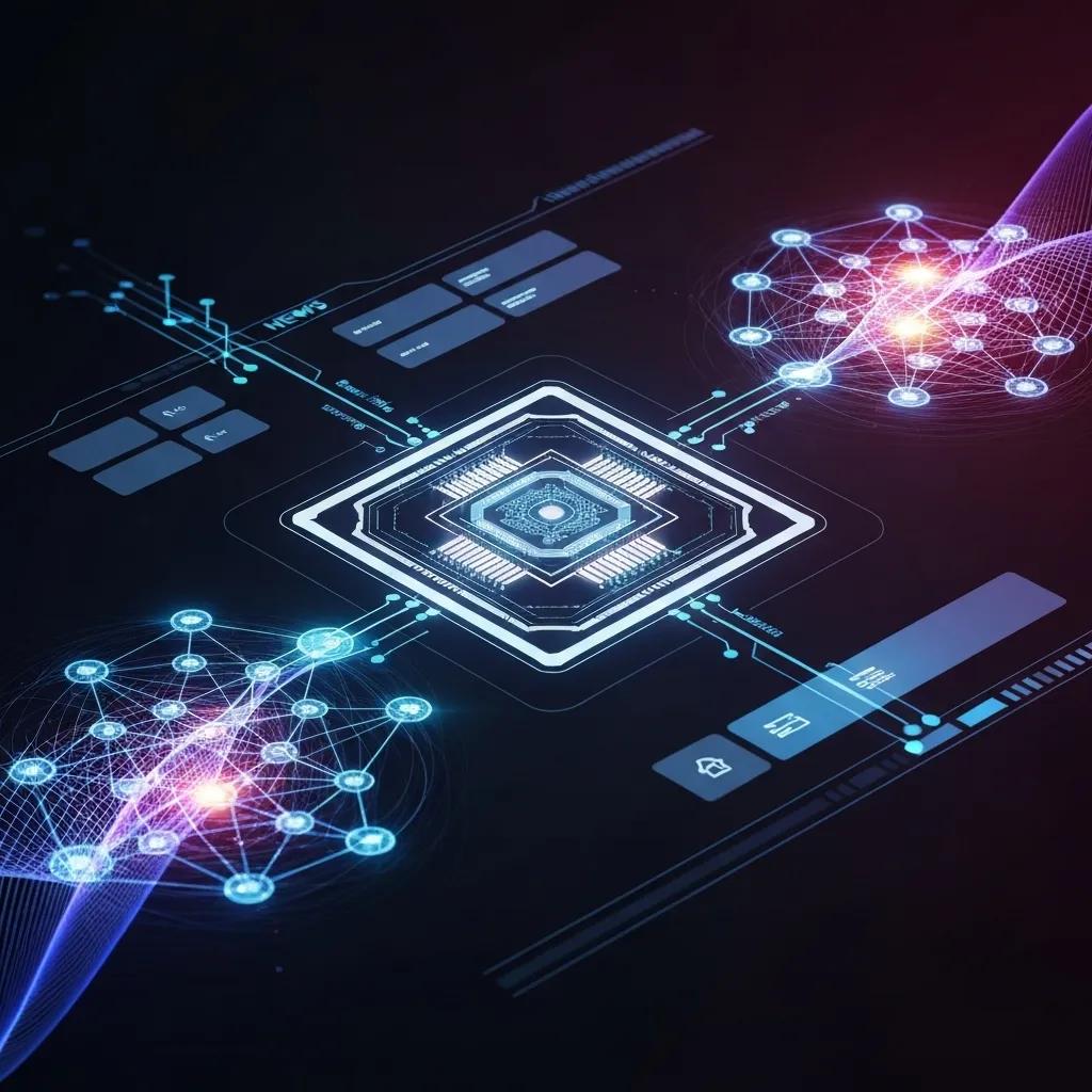 Artificial intelligence analyzing breaking news data in a digital interface